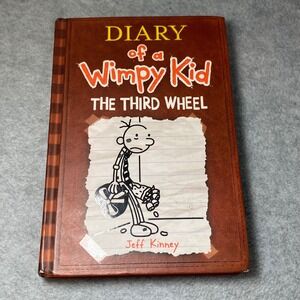 Diary of a Wimpy Kid The Third Wheel Kids Book 7 Hardcover Graphic Novel